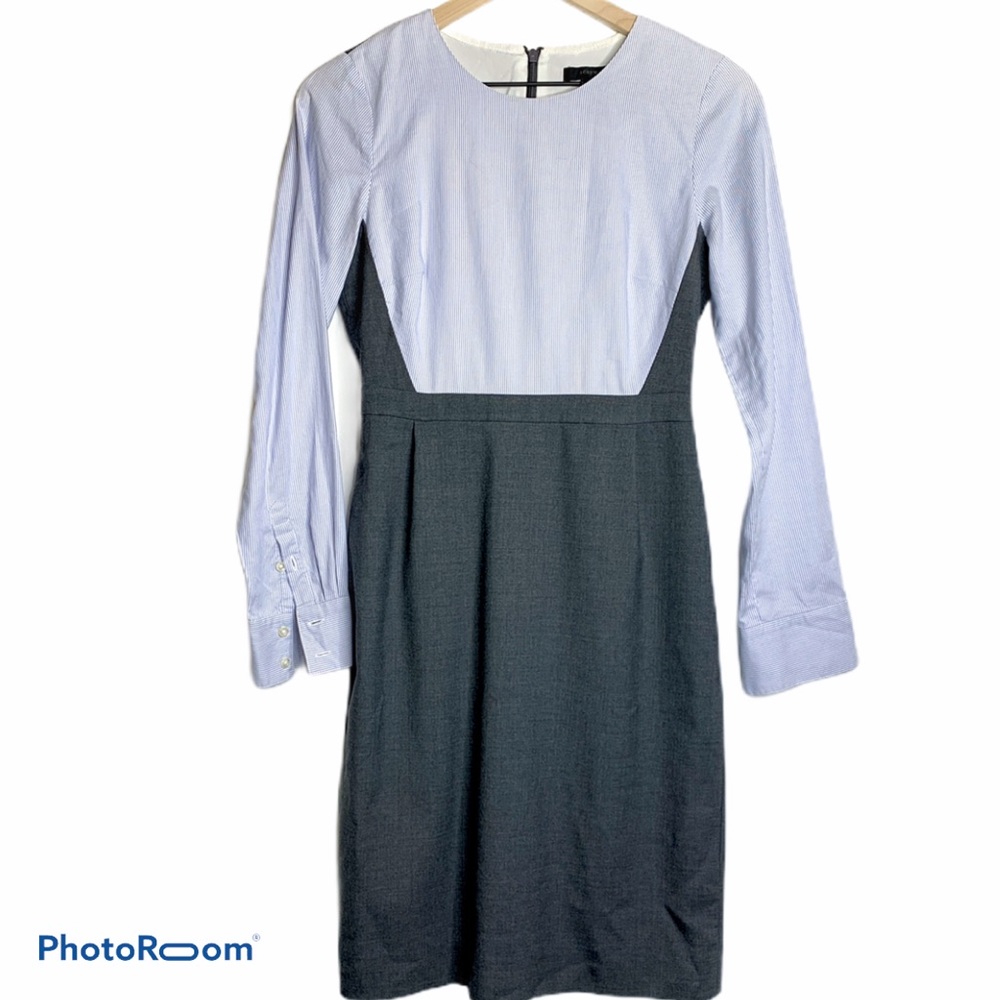 JCREW long sleeve Clara dress size 2